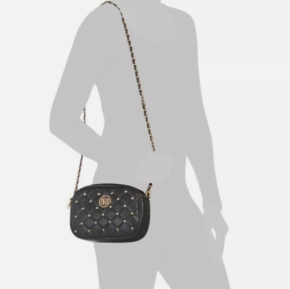 Diamond Quilted Crossbody Camera Style Bag - Picture 6 of 16